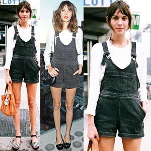 Alexa Chung for Madewell Short Overalls